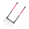 Broadfork with 42.5 In. Fiberglass Handles