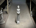 Standing Buddha Stone Statue Asian Buddha Figurine Concrete Zen Lady Sculpture Outdoor Garden Decoration