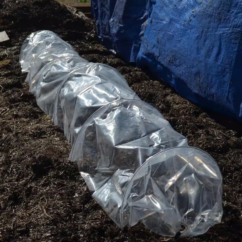 17-3/4 In. X 118 In. Polyethylene Tunnel Plant Row Cover