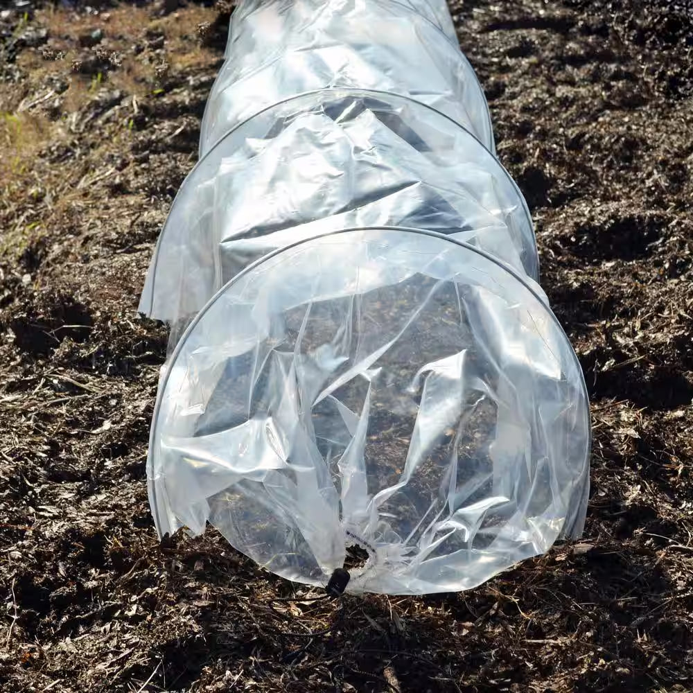 17-3/4 In. X 118 In. Polyethylene Tunnel Plant Row Cover
