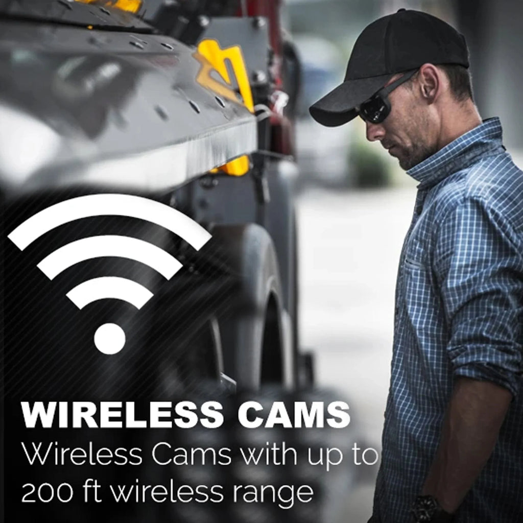 Farming Wireless Multi Screen Camera System W/ Night Vision - Agricam
