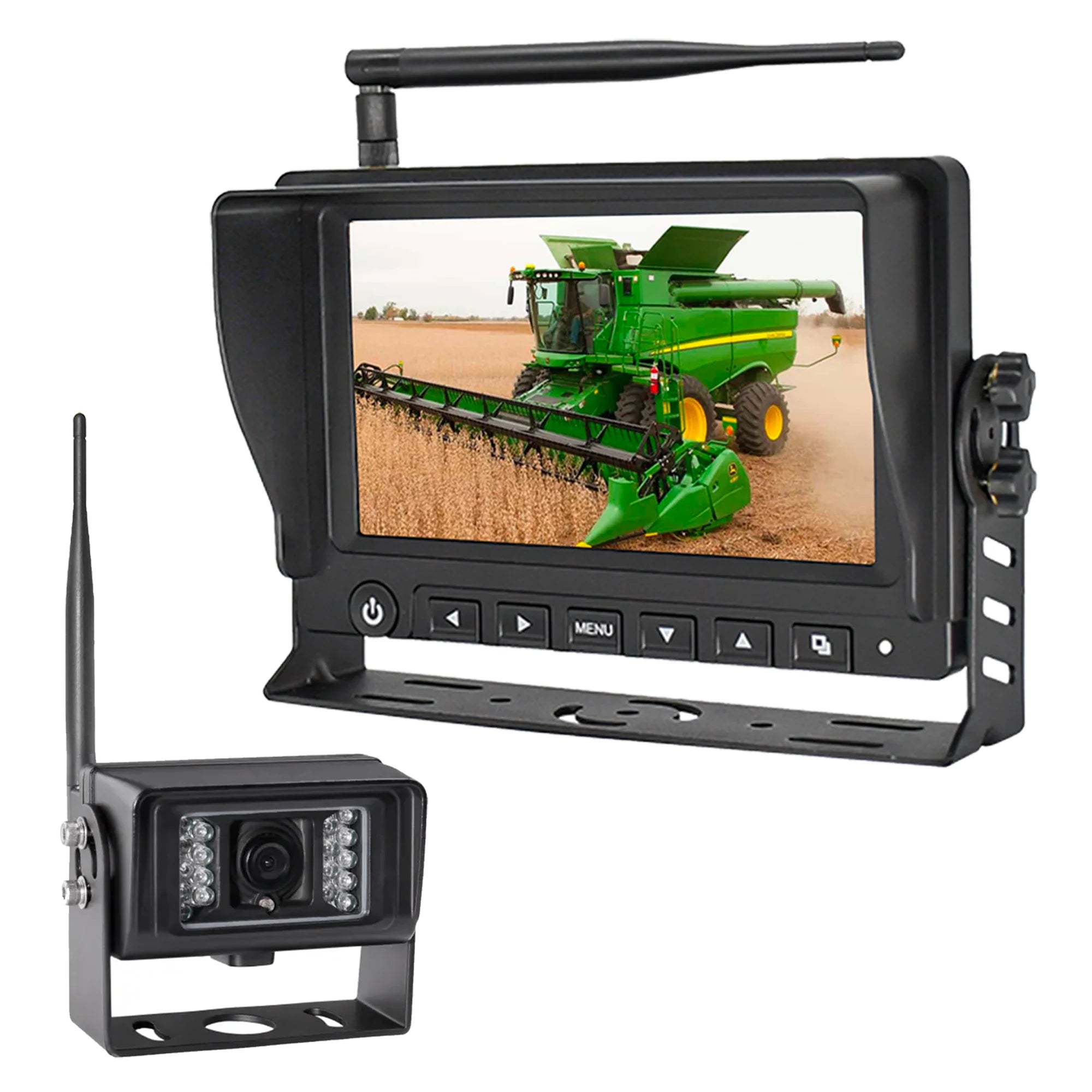 Farming Wireless Multi Screen Camera System W/ Night Vision - Agricam