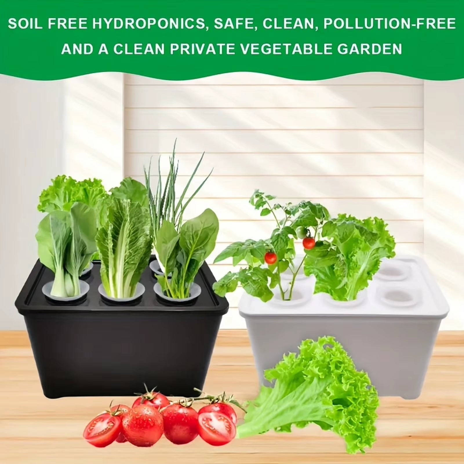 Plant Seed Seedling Pot Hydroponic Plant Specific Flowerpot Practical Grid Vegetable Planting Box Sunshine Hydroponic Apparatus