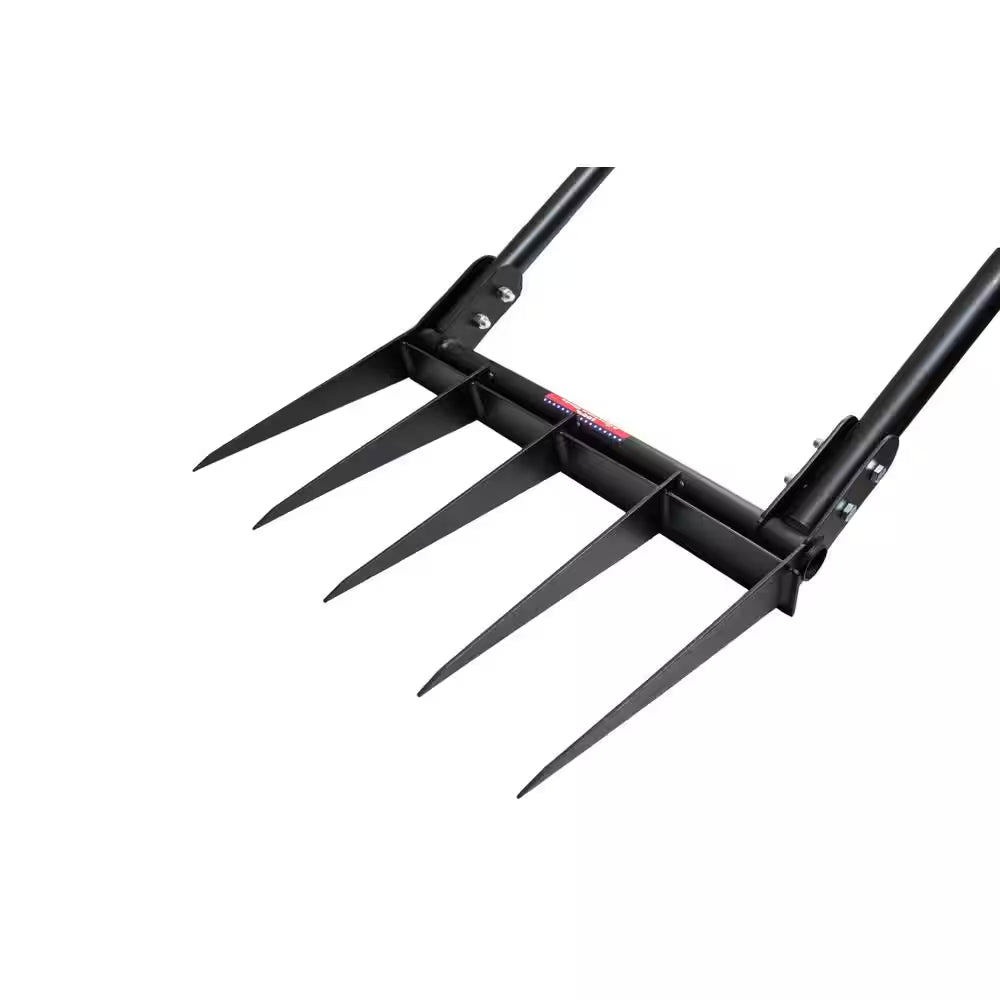 Broadfork with 42.5 In. Fiberglass Handles