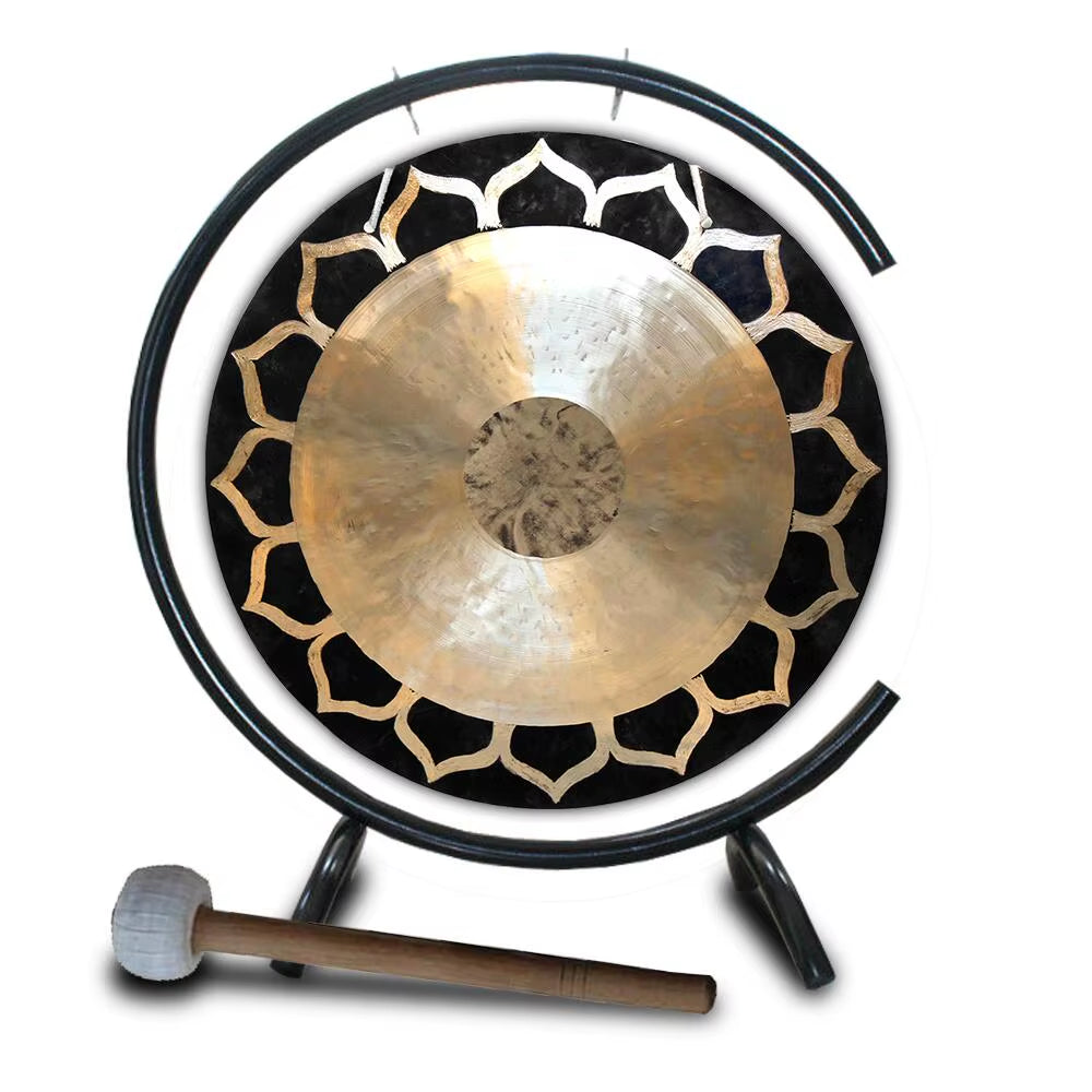 Arborea 20''/ 50CM Wind Gong with C-Type Gong Stand Chinese Feng Gong Best Gifts for Sound Therapy and Meditation