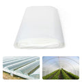32 Ft. X 50 Ft. 6 Mil Clear Greenhouse Plastic Sheeting, UV Resistant Polyethylene Greenhouse Film, Hoop House Cover