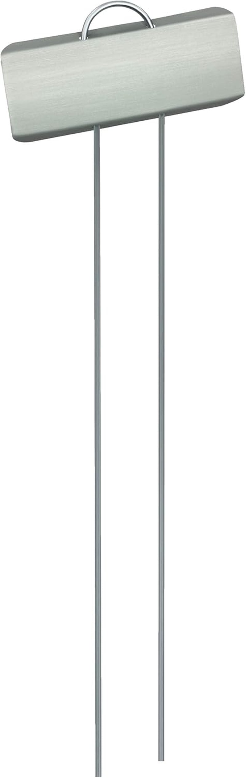 50-Pack Weatherproof Large Zinc Metal Plant Labels, Height 11.5", Label Area 3 1/2 X 1 1/4"