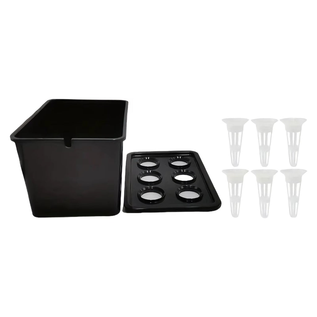Plant Seed Seedling Pot Hydroponic Plant Specific Flowerpot Practical Grid Vegetable Planting Box Sunshine Hydroponic Apparatus