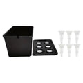 Plant Seed Seedling Pot Hydroponic Plant Specific Flowerpot Practical Grid Vegetable Planting Box Sunshine Hydroponic Apparatus