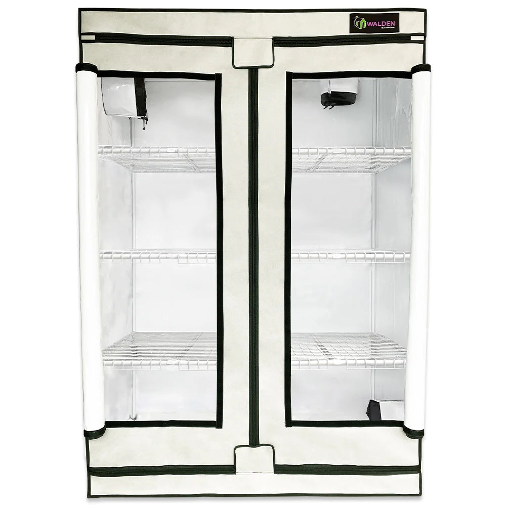 House Plants 3-Tier Walden White LED Grow Tent Kit