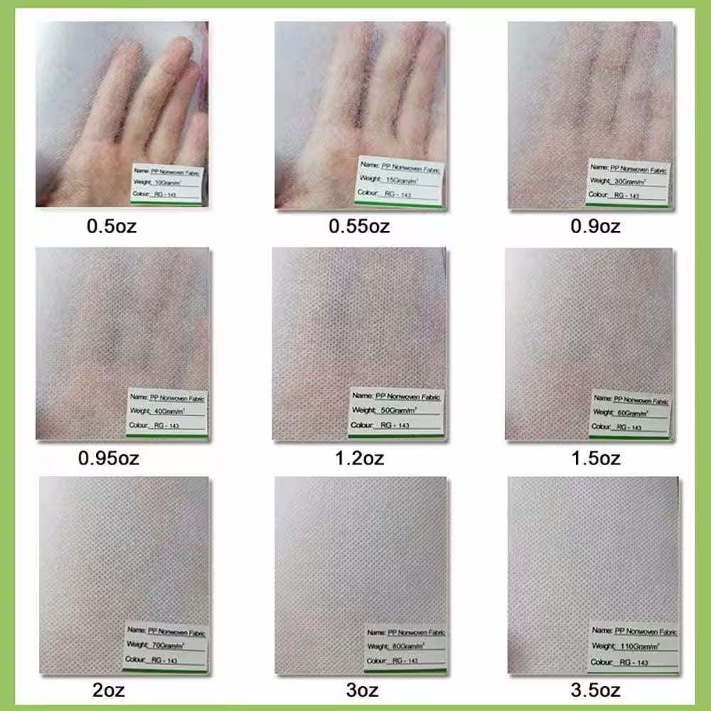 1.5 Oz. 10 Ft. X 50 Ft. Row Covers Frost Cover for Freeze Protection, Frost Blanket for Plants