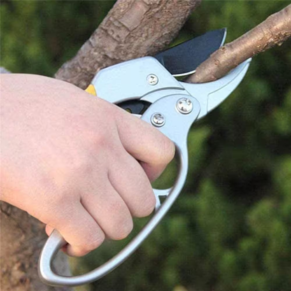 8 In. Hand Pruner, for Trimming Rose, Floral, Tree, Live Plants, Sharp Garden Scissors