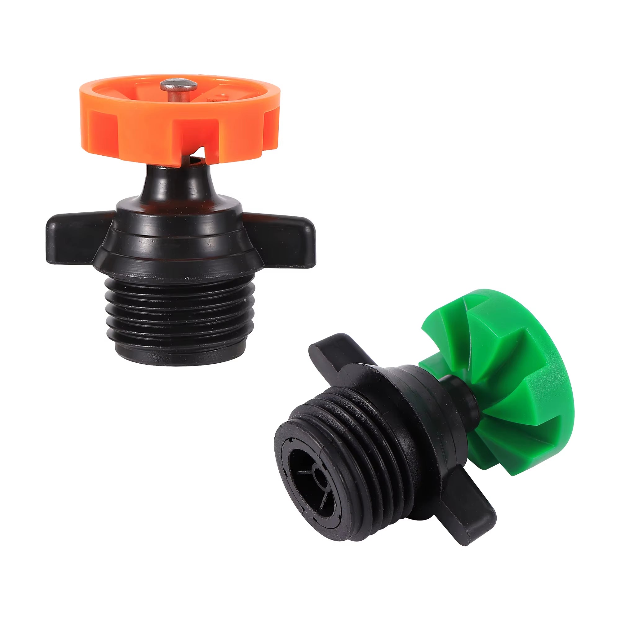 360 Degree Rotating Irrigation Nozzle Turning Sprinkler Garden Lawn Irrigation 1/2 Inch Male Thread Rotating Sprinkler 5Pcs