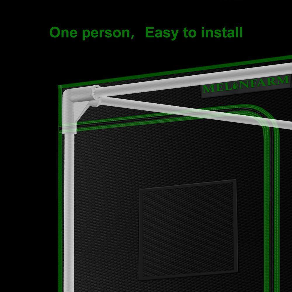 2 Ft. X 2 Ft. Black Grow Tent for Hydroponic Indoor Plant Growing