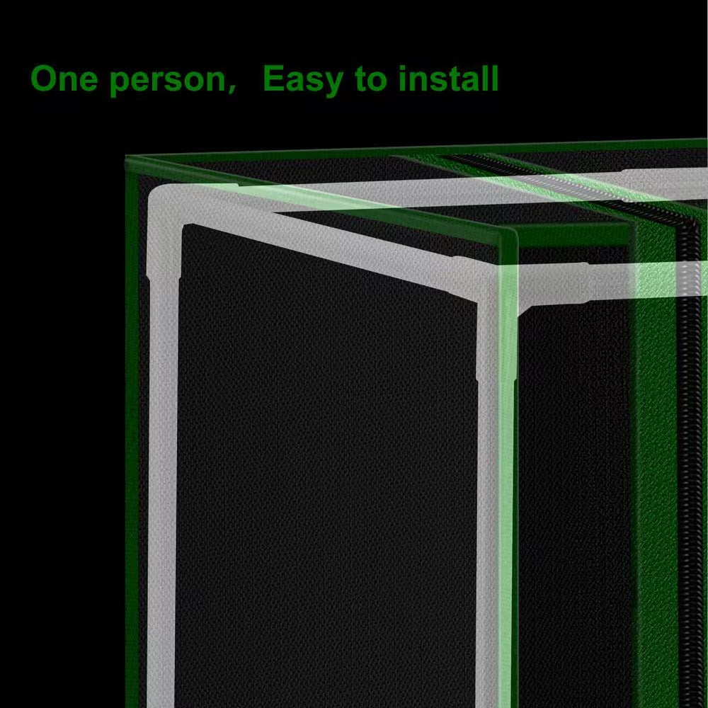 1 Ft. X 2 Ft. Black Grow Tent for Hydroponic Plant Growing